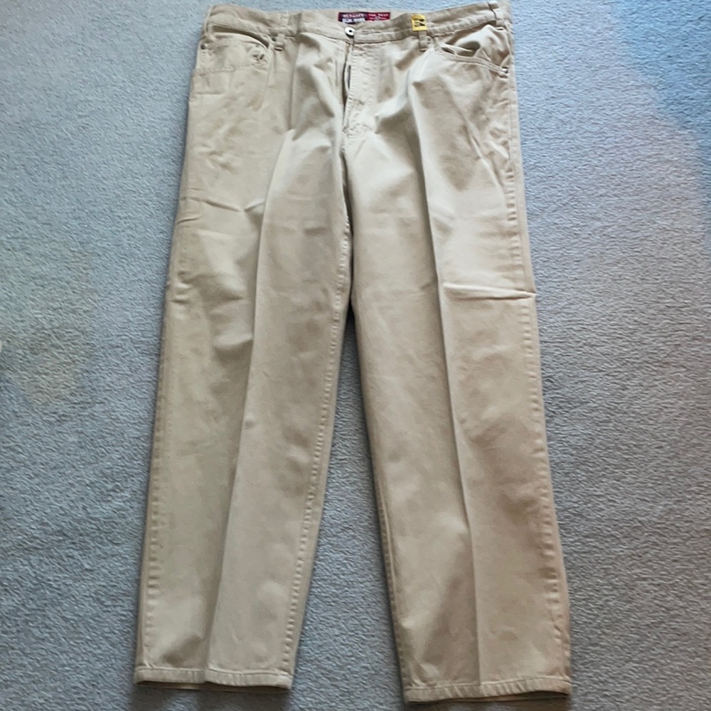 Old Navy blue jeans khaki color size 40/30